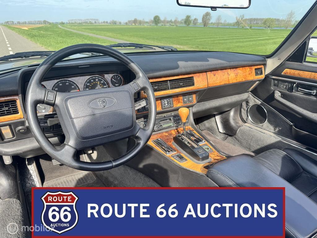 Jaguar XJS Cabriolet | 1995 | Route 66 Auctions, Auto's, Zwart, Bedrijf, Handgeschakeld, Overige carrosserie