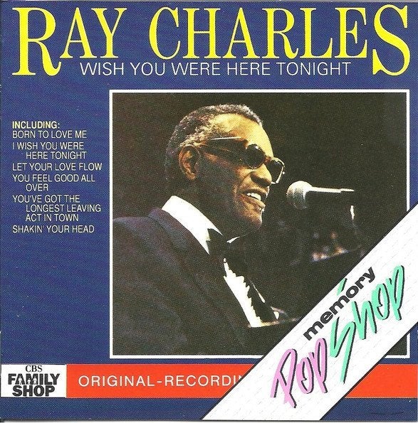 SALE--CD RAY CHARLES-Wish You Were Here Tonight, Verzenden, Jazz