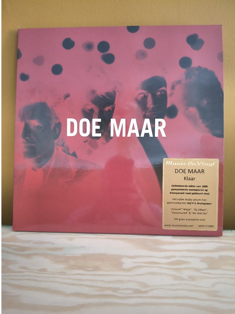 Doe maar - klaar 2x vinyl lp limited edition NIEUW, CD & DVD, Vinyles | Pop, Double LP, Enlèvement ou Envoi, LP