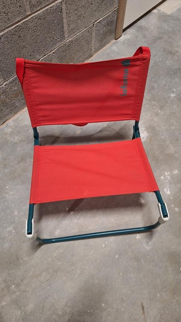 chaise de camping basse, Enlèvement