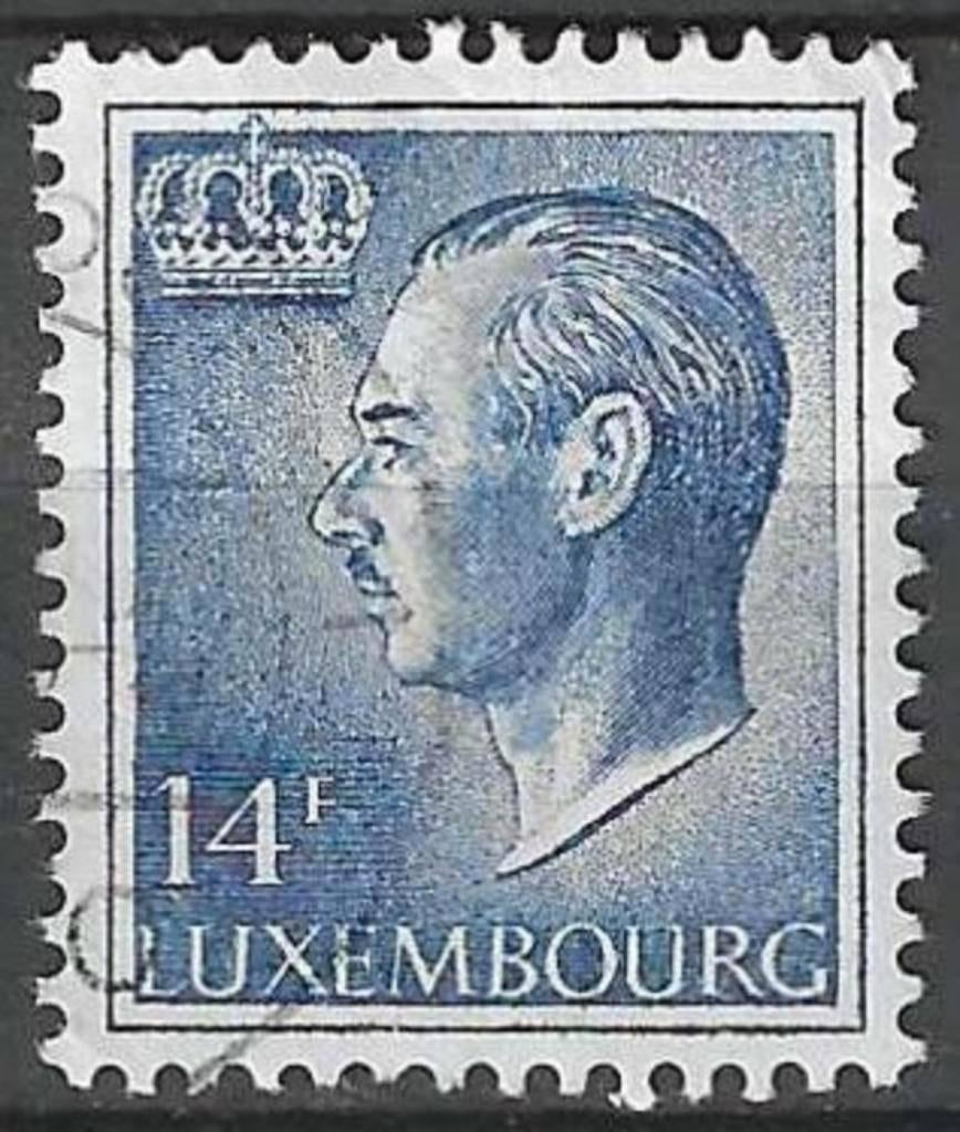 Luxembourg 1986 - Yvert 1213 - Grand-Duc Jean (ST), Timbres & Monnaies, Timbres | Europe | Autre, Affranchi, Luxembourg, Envoi