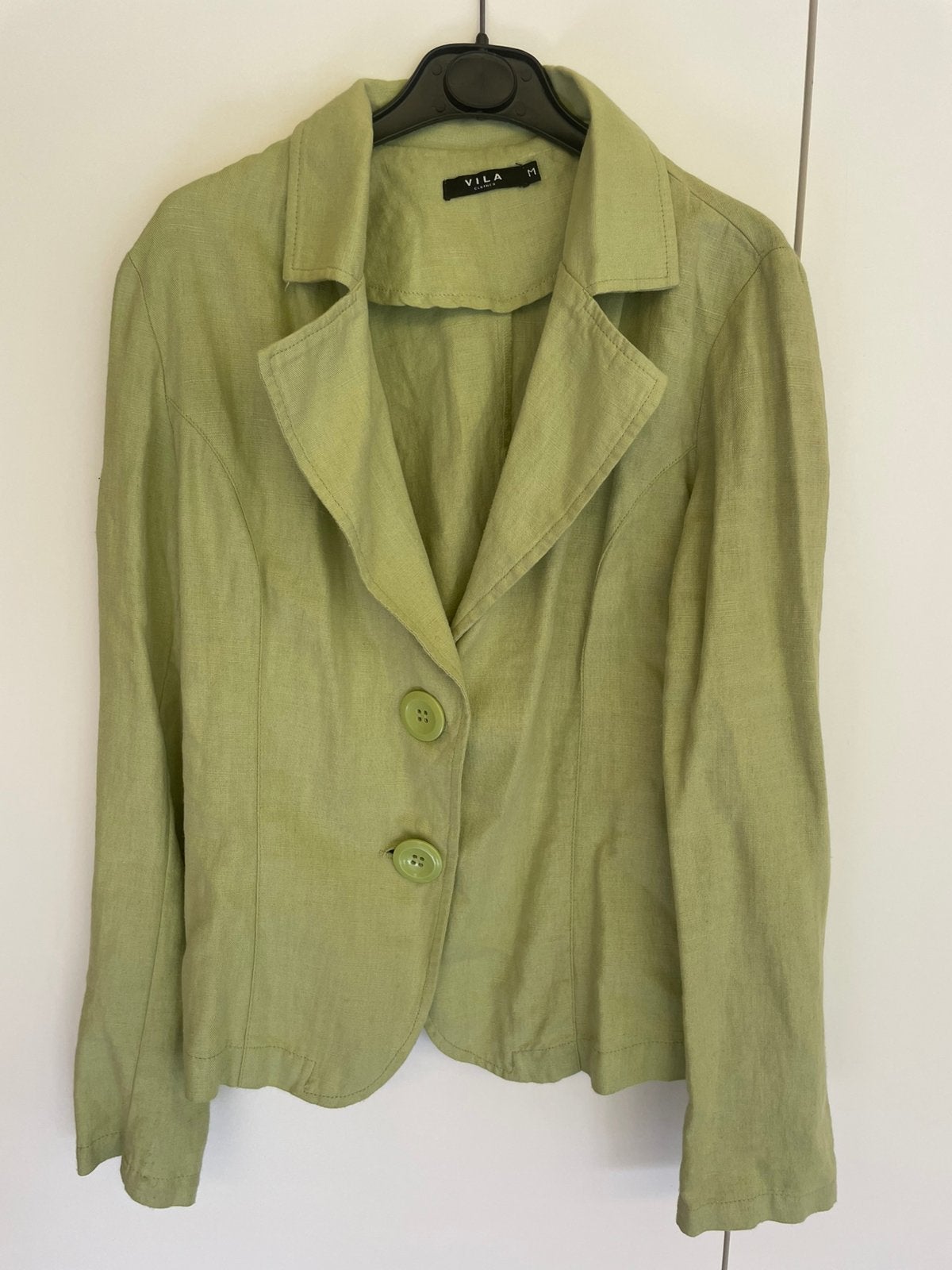 Nieuwe olijfgroene blazer van Vila M, Maat 38/40 (M), Nieuw, Ophalen of Verzenden, Jasje