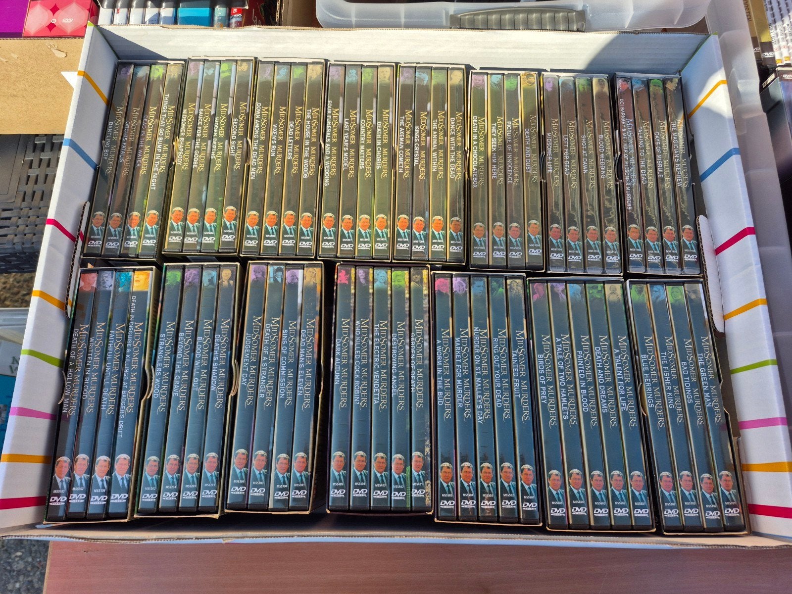 DVD sur les meurtres de Midsomer, Livres, Encyclopédies, Enlèvement, Neuf, Autres sujets/thèmes, Série complète