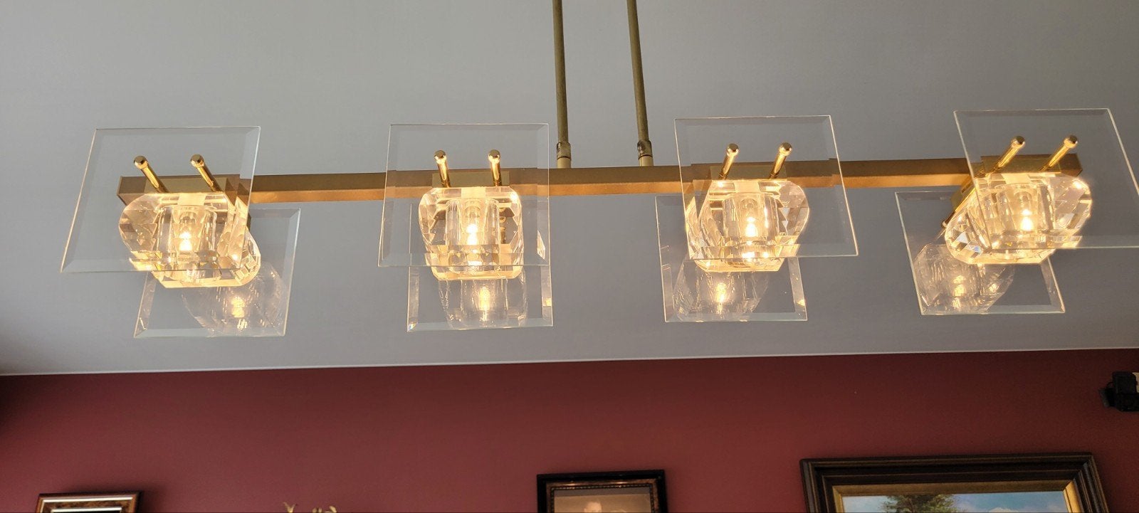 Z-Lite 6 light kroonluchter, Ophalen