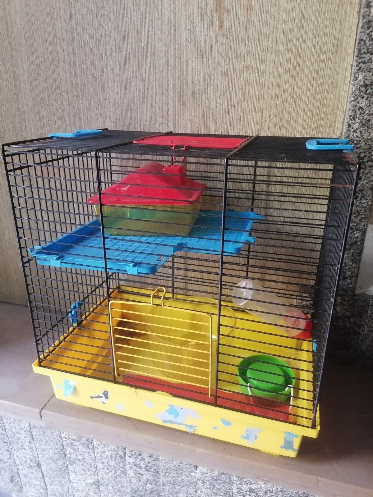 Knaagdieren hok met toebehoren, Enlèvement, Niche