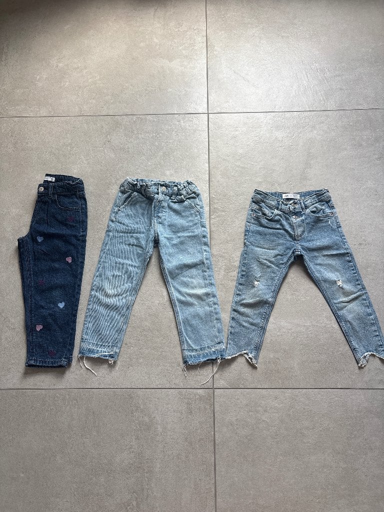 Jeans broeken meisjes, Ophalen, Zo goed als nieuw