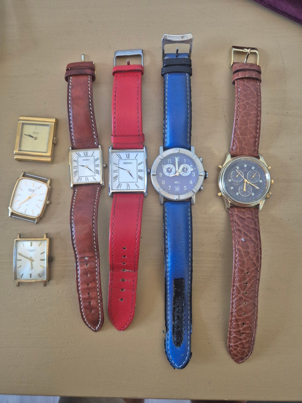 lot vibtage horloges, Handtassen en Accessoires, Horloges | Antiek, Ophalen