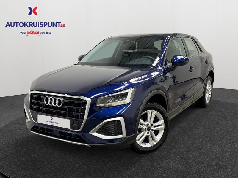 Audi Q2 35TFSI Advanced Proline Edition S-Tronic, Auto's, Stof, 4 cilinders, Adaptive Cruise Control, Blauw
