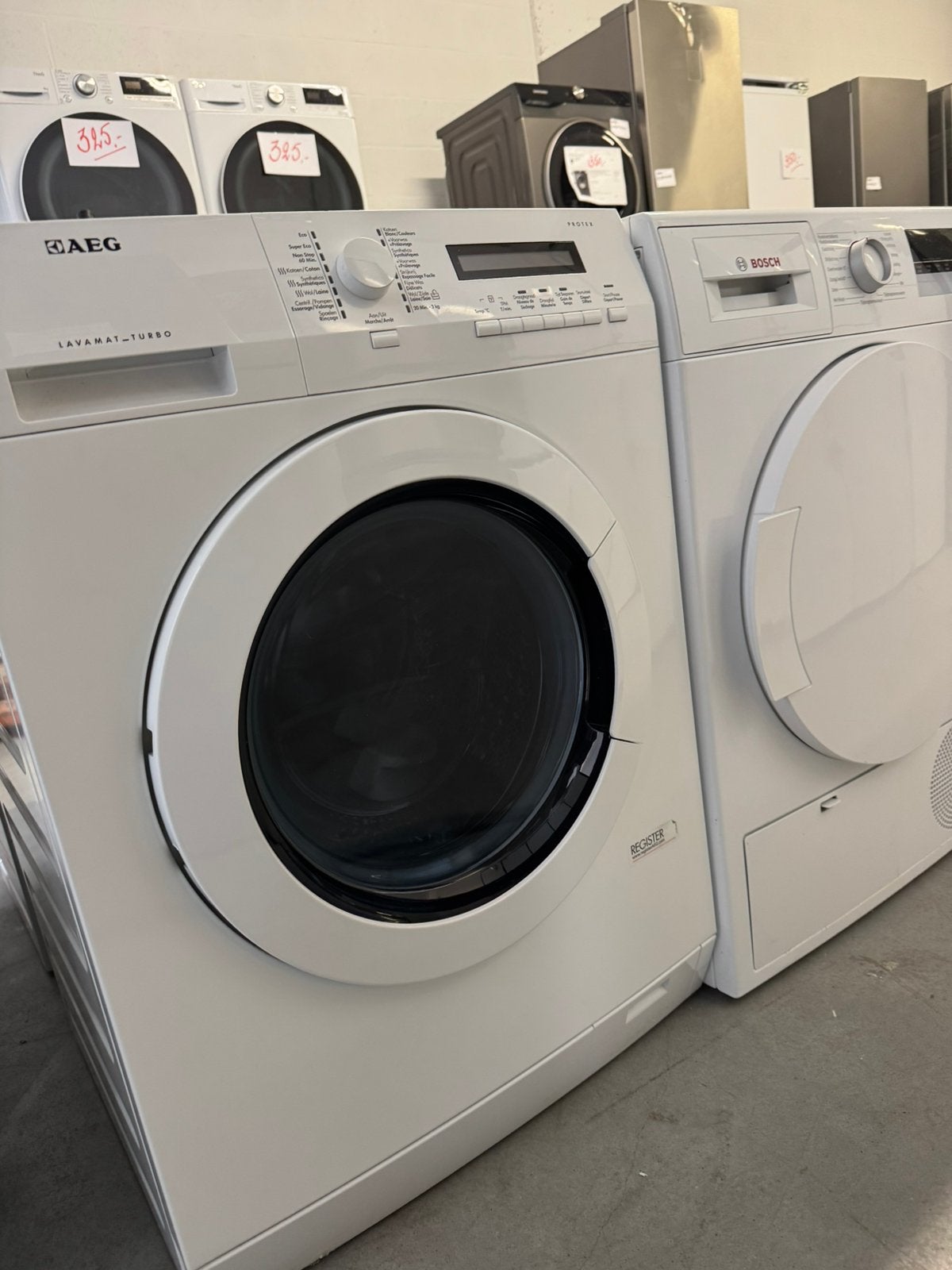 Lave linge sechant AEG, Neuf, Aeg, Enlèvement, Aeg