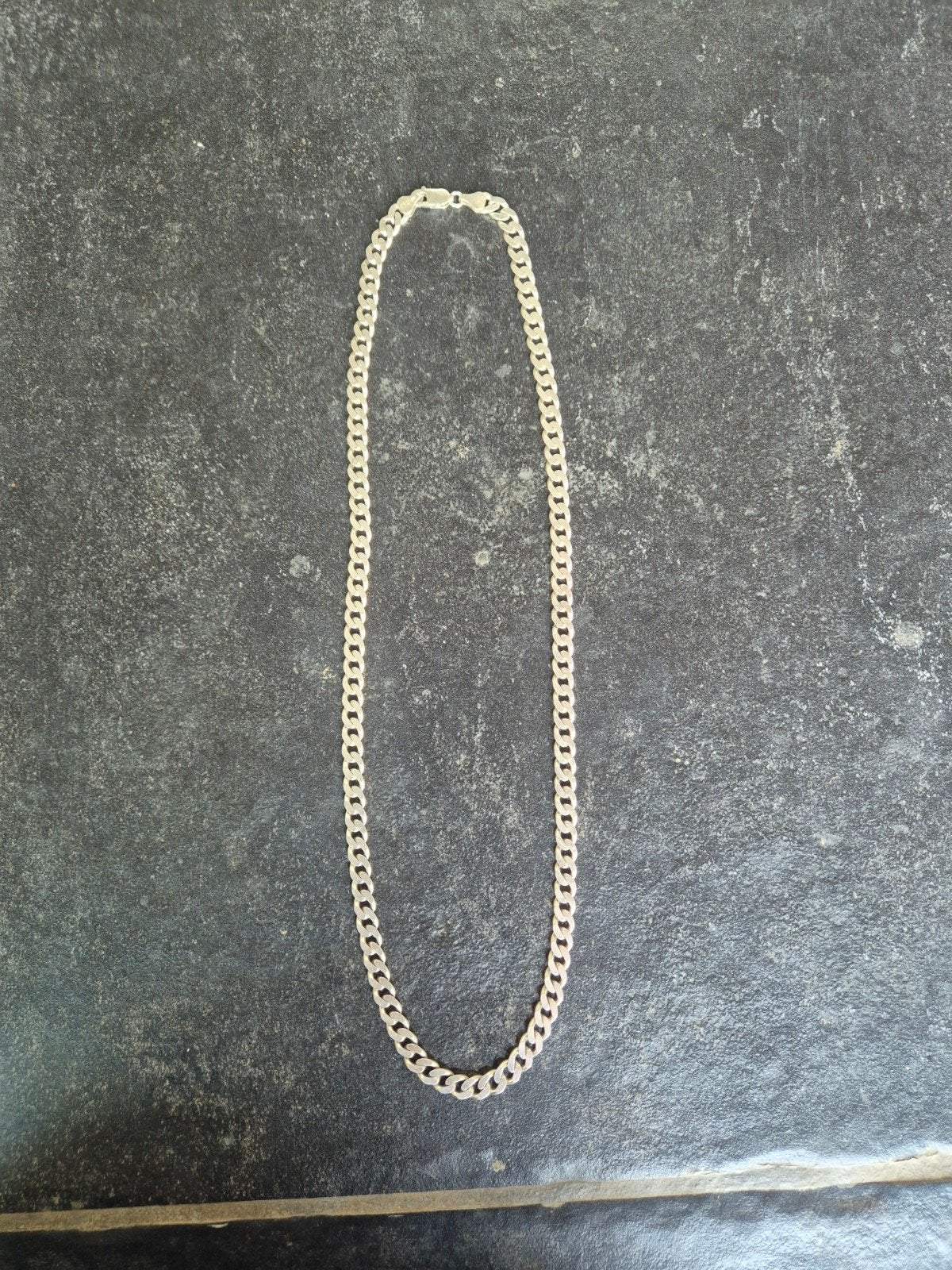 Collier en argent 925 italien 60 cm, Enlèvement