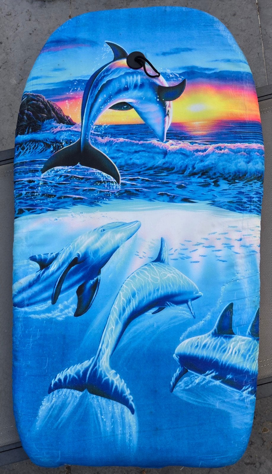 XL groot bodyboard, Enlèvement