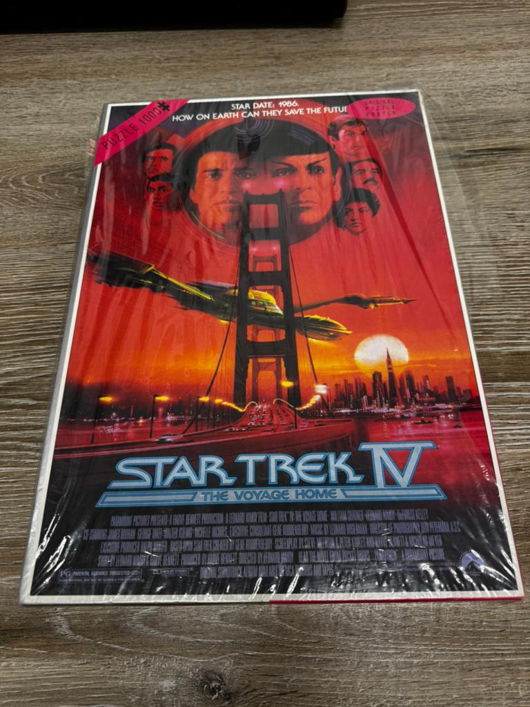 Puzzle Star Trek IV, Ophalen, 500 t/m 1500 stukjes, Zo goed als nieuw, Legpuzzel
