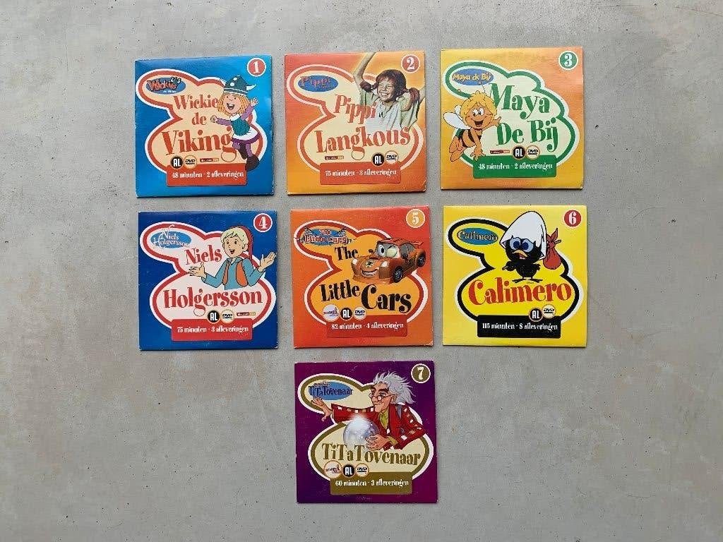 7 DVD 's - Kinderen / Kids, Enlèvement ou Envoi, Comme neuf, Série télévisée