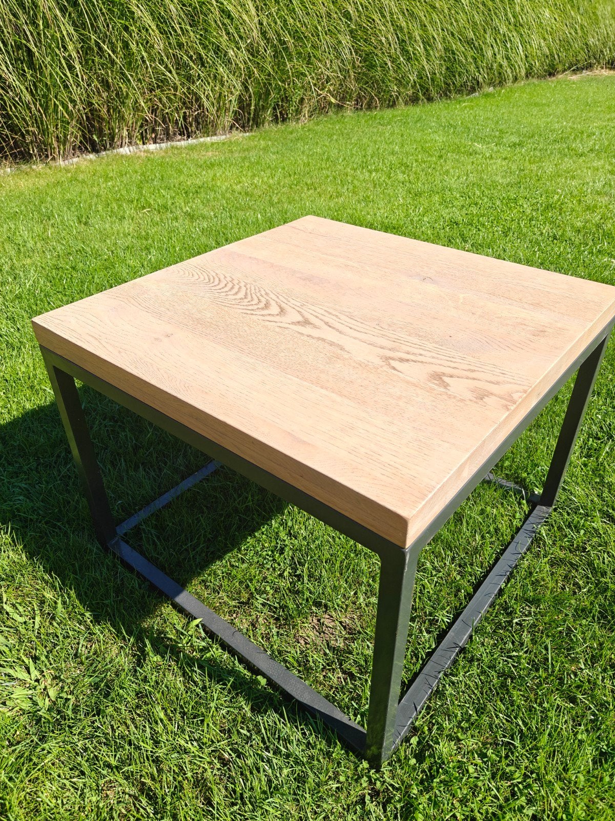 wit eiken salon tafel, Ophalen