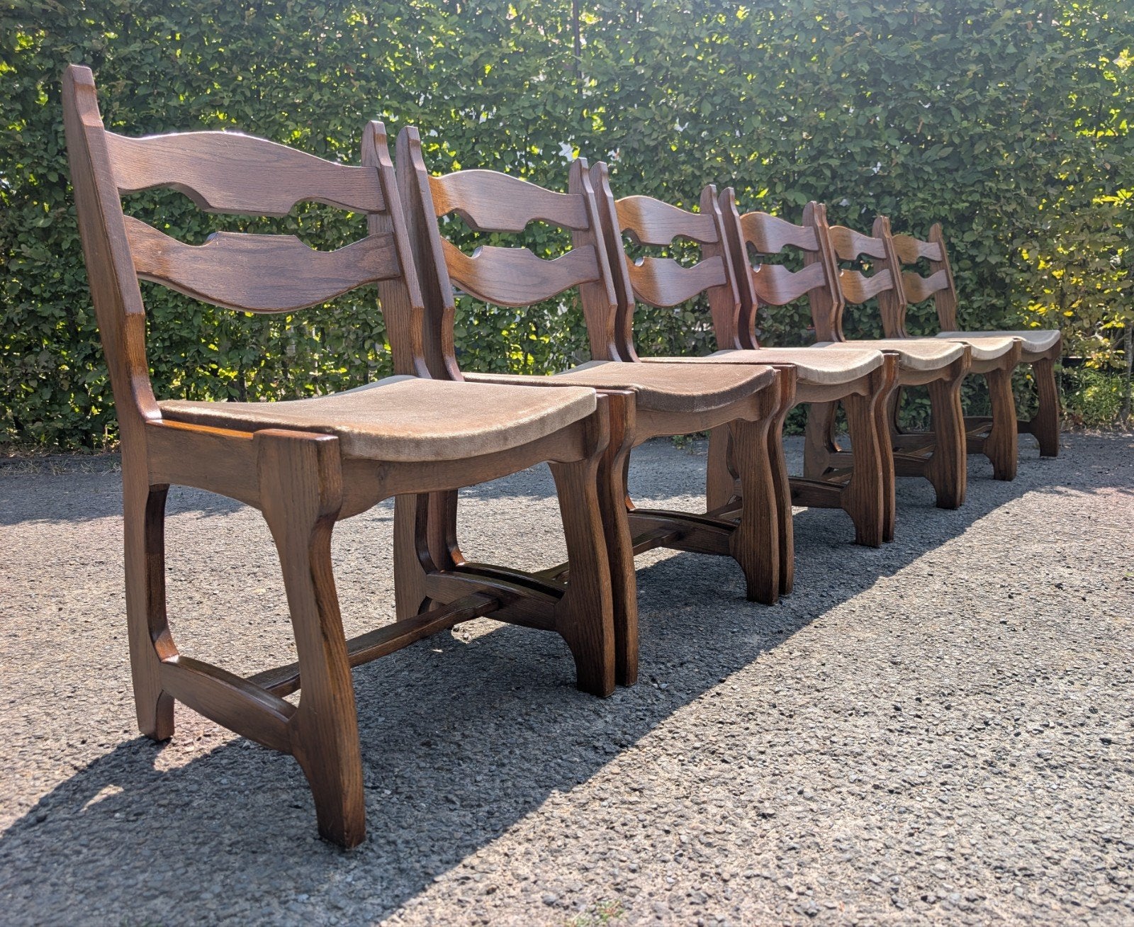 Ensemble de chaises vintage, Enlèvement