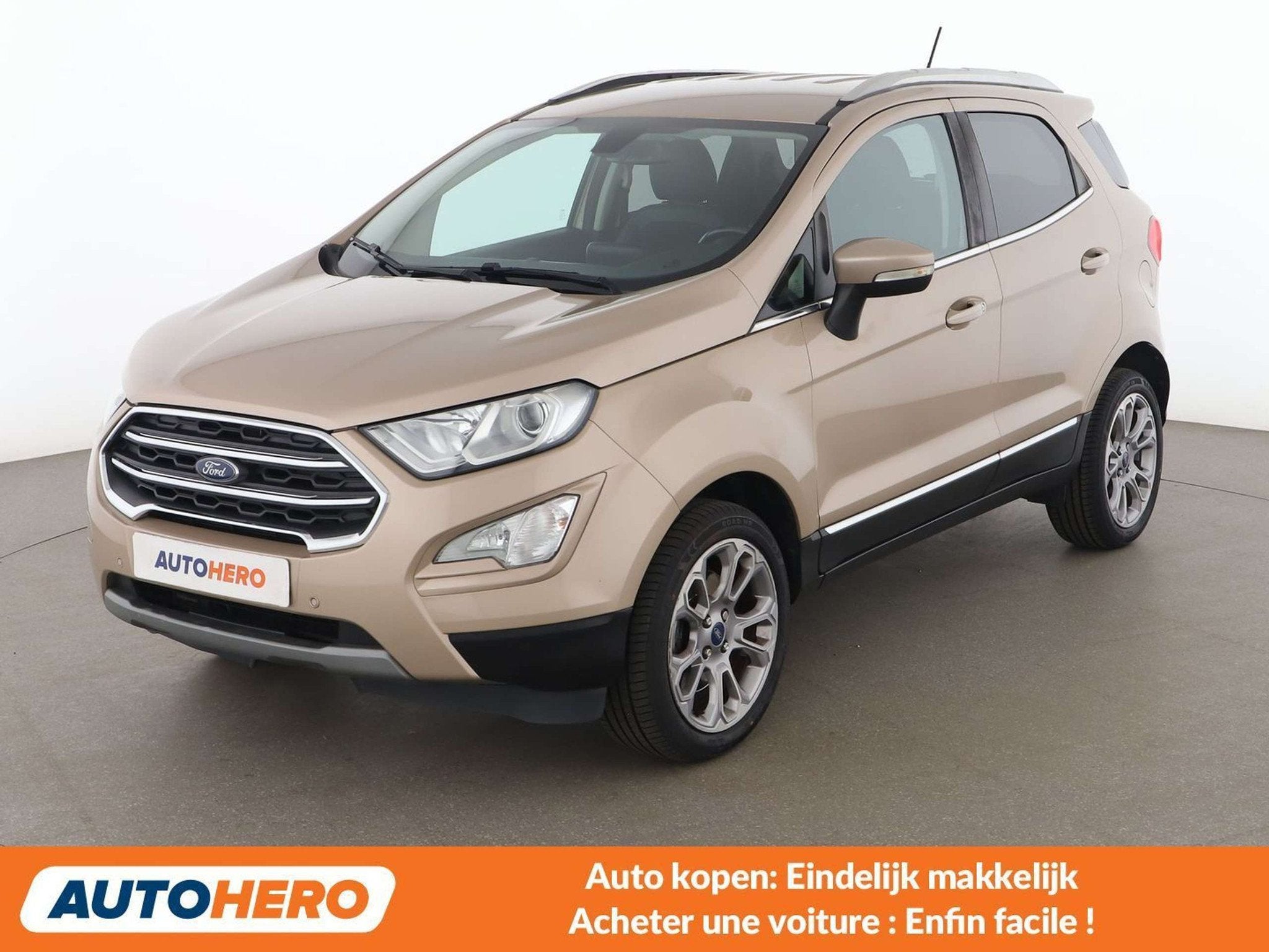 Ford EcoSport 1.0 EcoBoost Titanium, Autos, Ford, Ecosport, Boîte manuelle, Noir, 5 portes