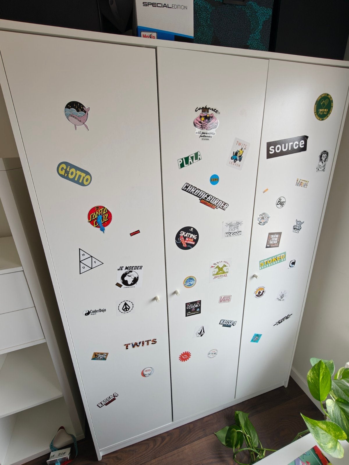 kleppstad kleerkast ikea, Ophalen