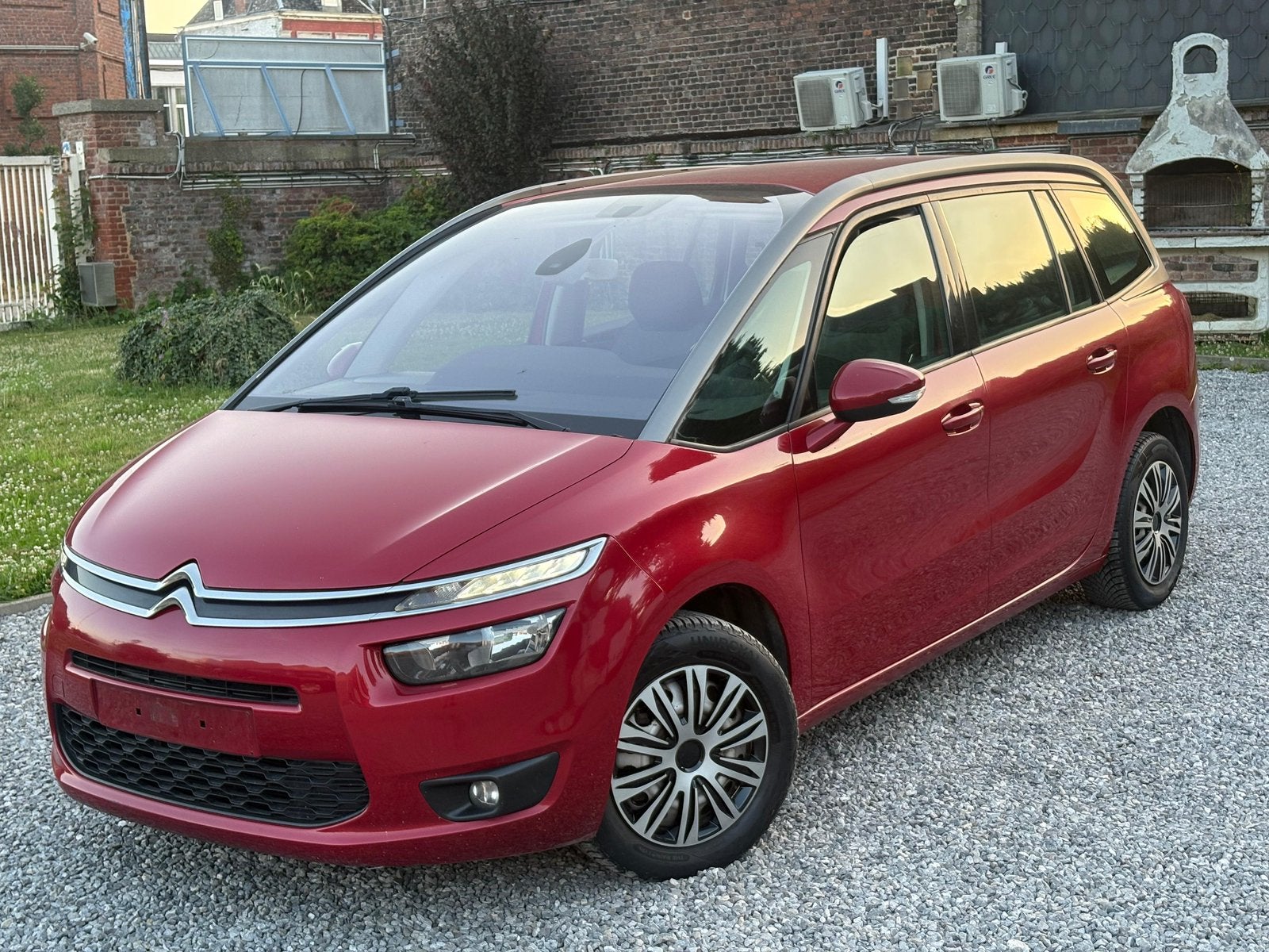 Citoren C4 grand picasso 1.6HDI 7PLACES, Autos, Rouge, Euro 5, Achat, Boîte manuelle