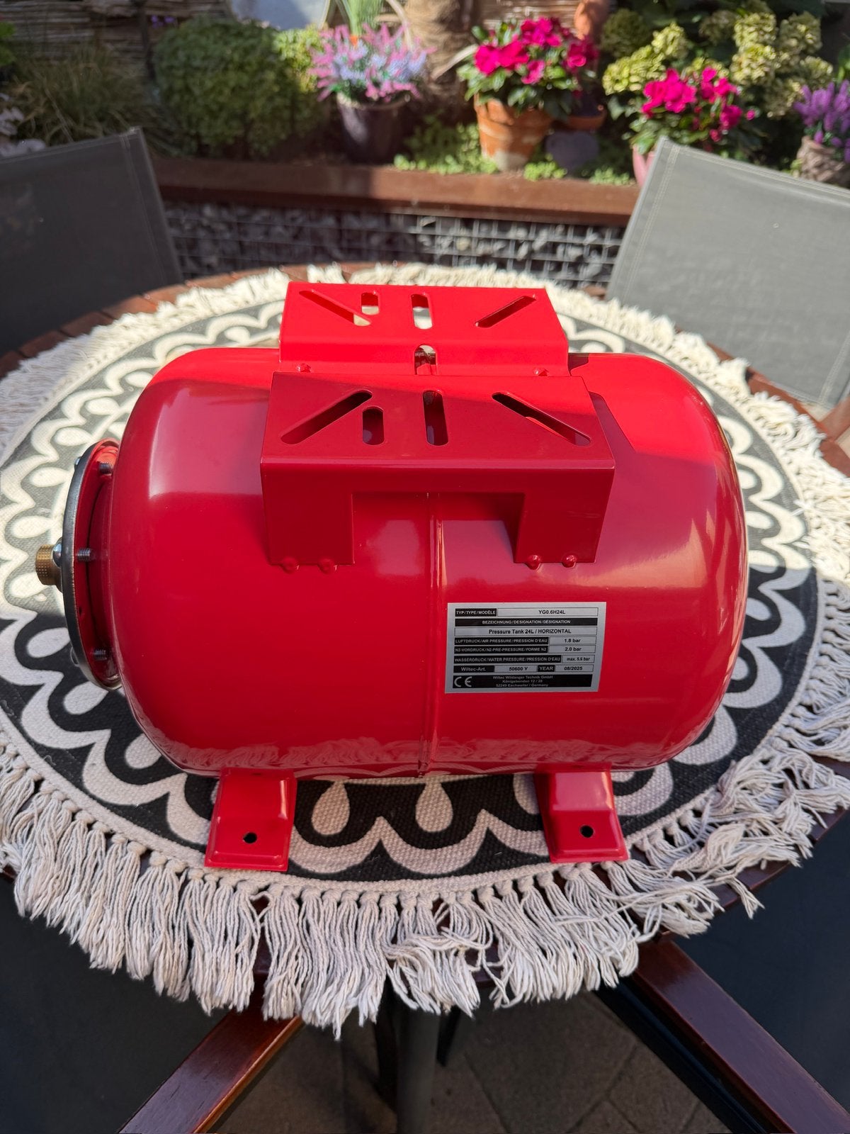 Vat voor hydrofoorgroep (water op te zuigen), Tuin en Terras, Waterpompen, Ophalen, Zo goed als nieuw, Hydrofoorpomp