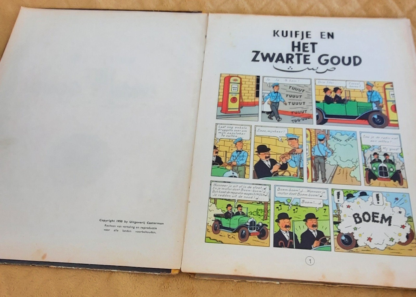 kuifje, Boeken, Ophalen