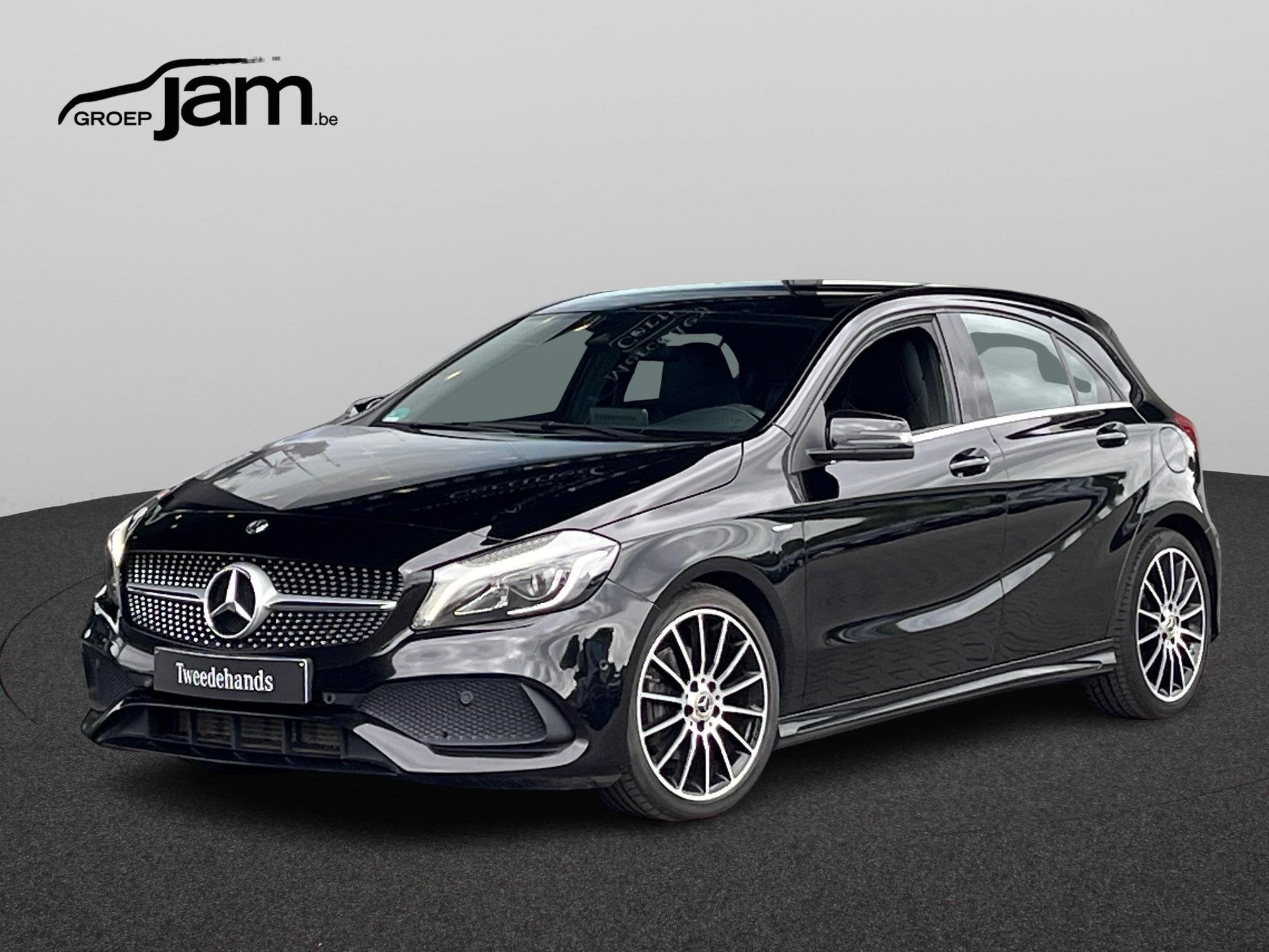Mercedes-Benz A-Klasse 180 PEAK Edition, Auto's, Gebruikt, 4 cilinders, Zwart, 1595 cc