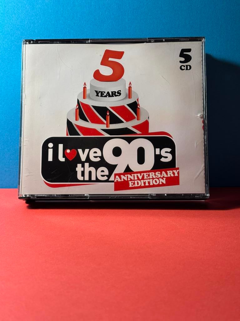 I love the 90’s anniversary edition - 5 years / 5cd box, Envoi