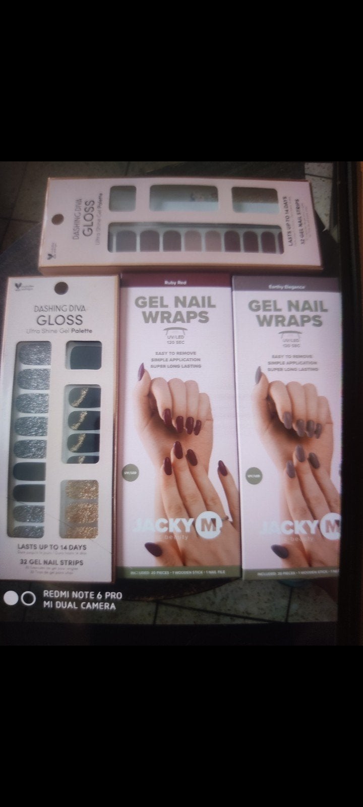 vernis a coller, Ophalen