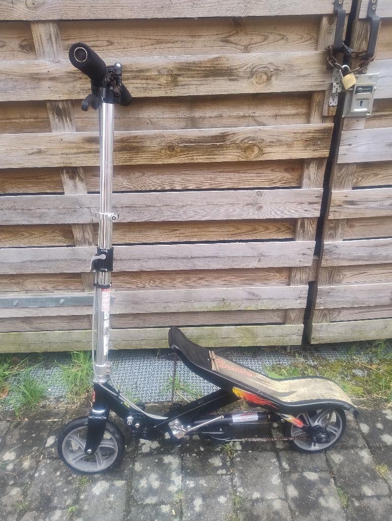 Space scooter, Ophalen, Gebruikt