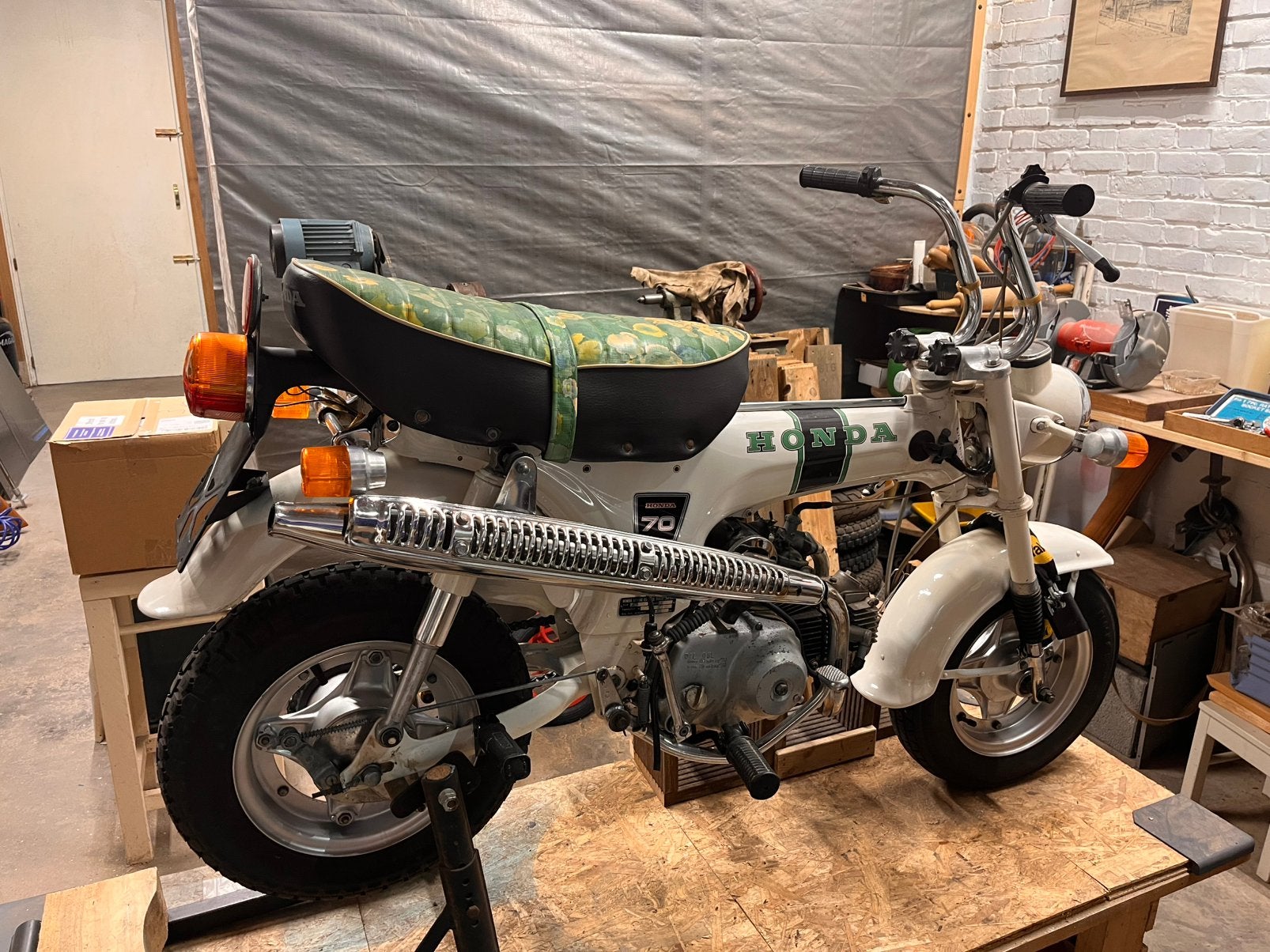 Honda Lady Dax 70cc, Fietsen en Brommers, Brommers | Honda, Ophalen, Gebruikt, Overige modellen, 70 cc