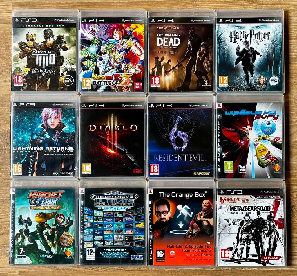 Top Playstation 3 / PS3 Games, Games en Spelcomputers, Ophalen of Verzenden, Zo goed als nieuw