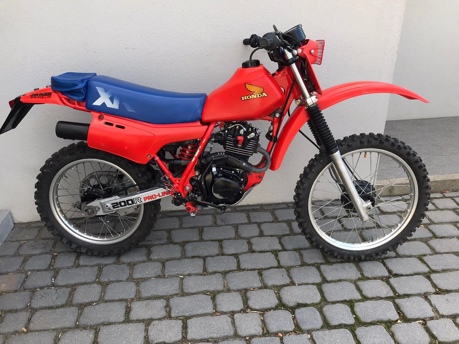 Honda xr 200, Particulier