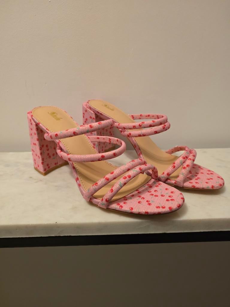 Sandalen met hak 39, Kleding | Dames, Schoenen, Nieuw, Roze, Shein, Sandalen of Muiltjes