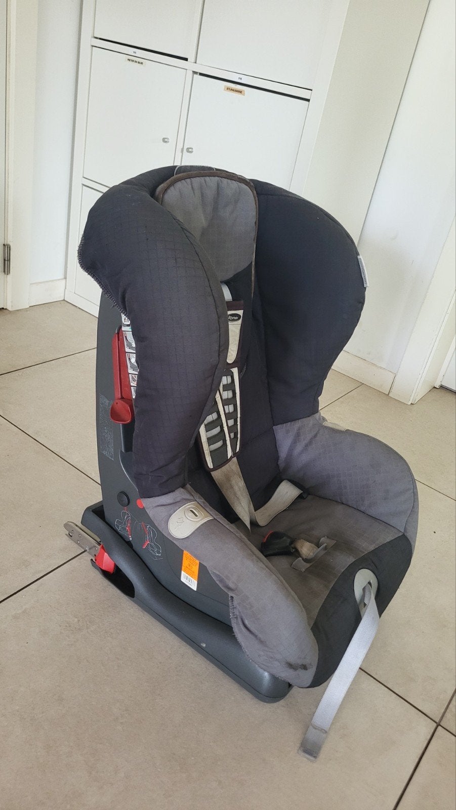 Autozitje Römer duo 9-18 kg, Ophalen, Autogordel