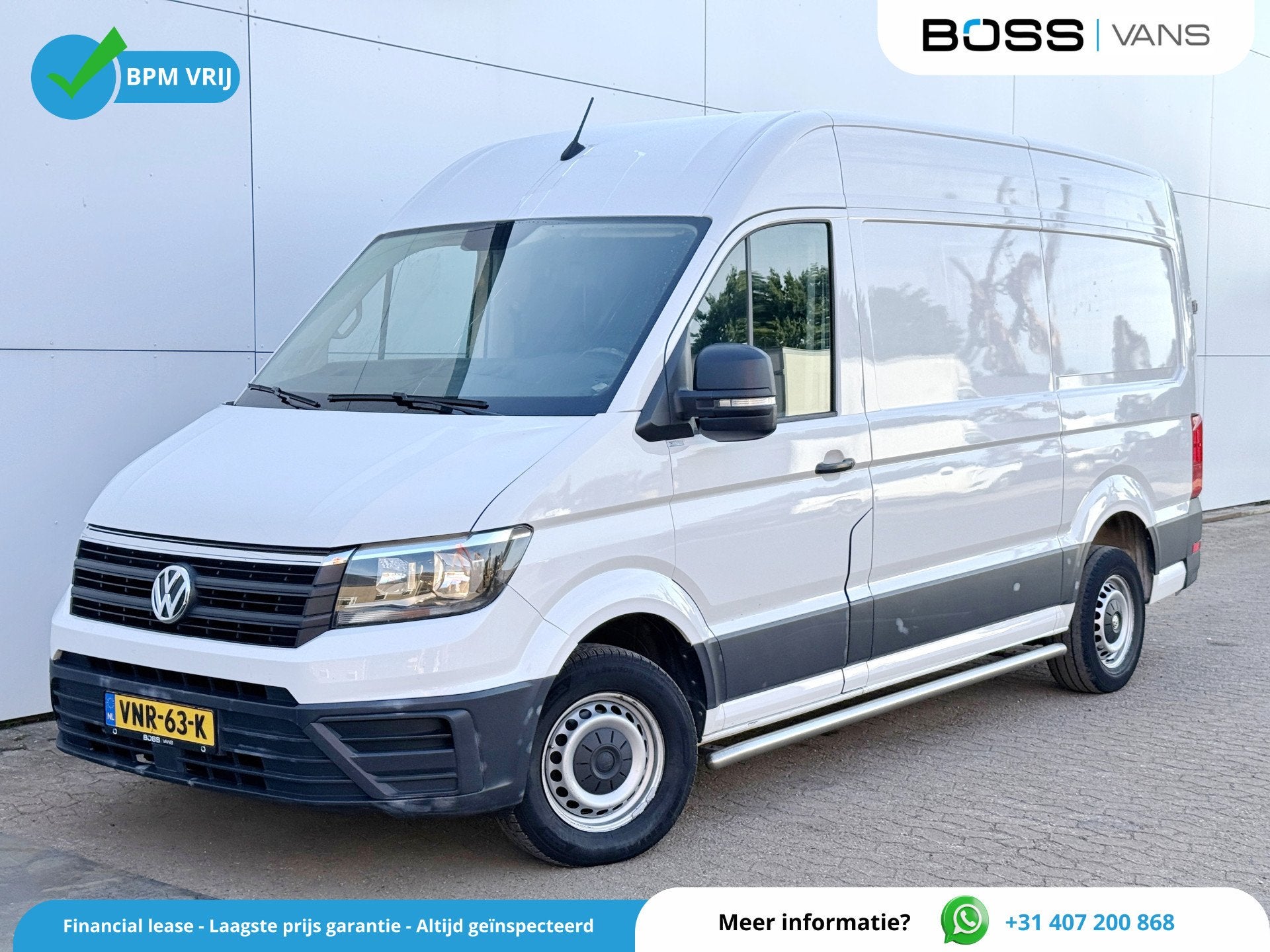 Volkswagen Crafter 2.0 TDI 102PK L3H3 2500kg Trekvermogen Ai, Autos, 75 kW, Achat, Entreprise, 3 places