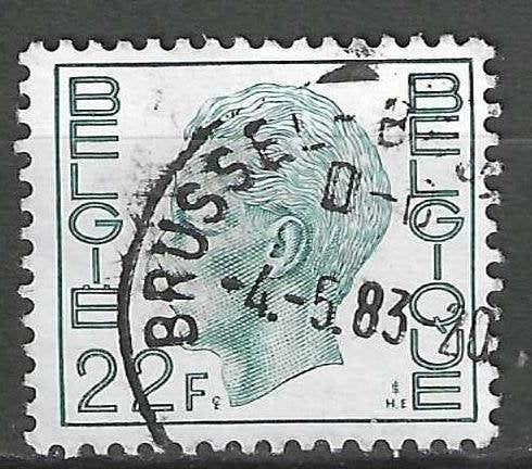 Belgique 1979 - Yvert 1950 /OBP 1945 - Boudewijn (ST), Envoi, Affranchi, Oblitéré, Maison royale