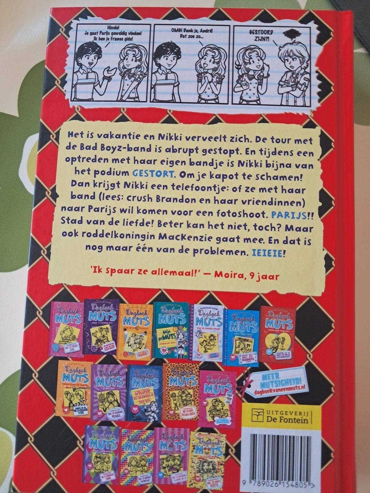 Dagboek van een muts 15 Droomreis Parijs?!, Ophalen, Rachel Renée Russell