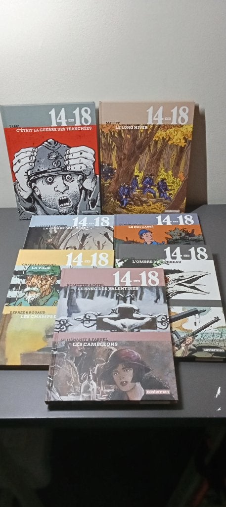 Collection BD 14-18, Livres, Plusieurs BD, Enlèvement ou Envoi, Comme neuf, Jacques Tardi