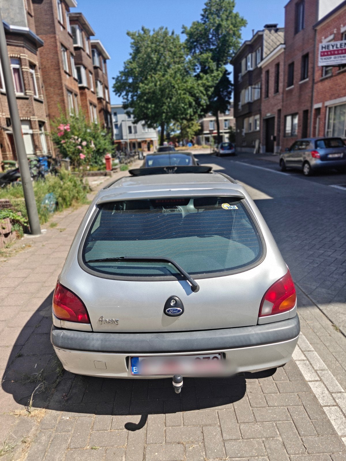 Ford Fiesta 2001 – Benzine – Euro 3 – Panoramisch dak-, Auto's, Ford, 1299 cc, Zwart, 5 deurs, Particulier