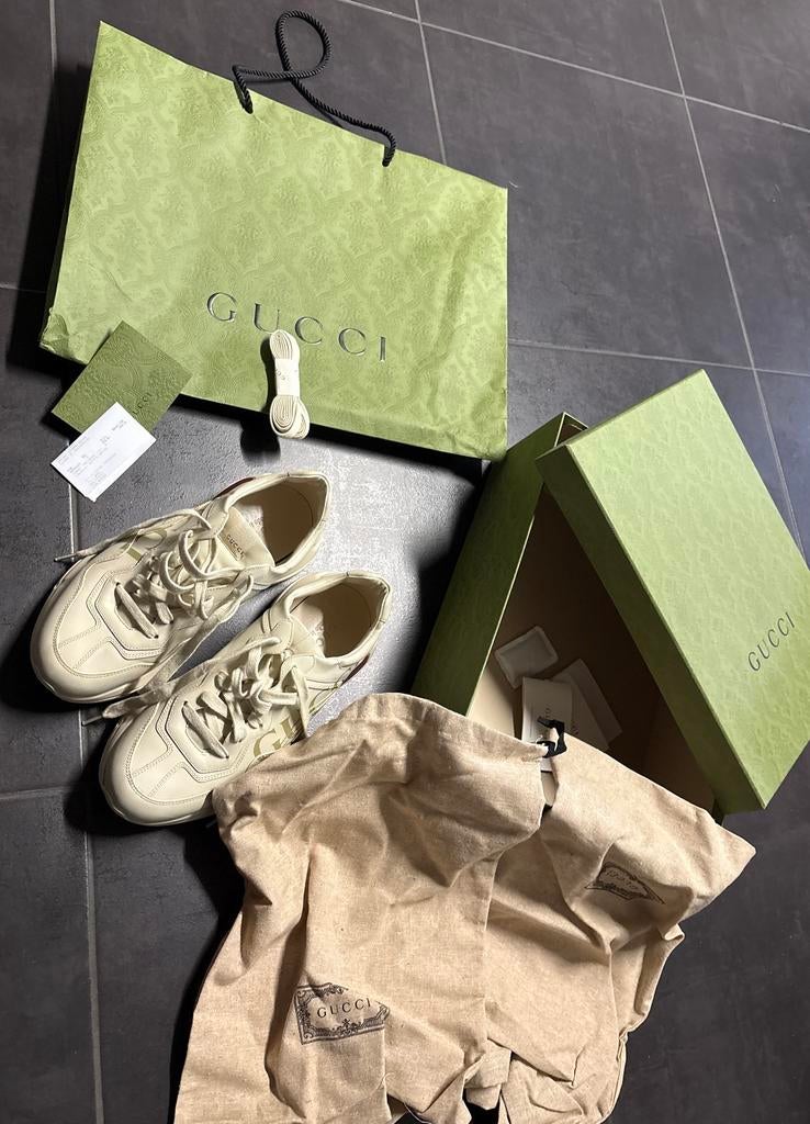 chaussures sneaker GUCCI, Enlèvement, Porté, Autres couleurs, Baskets