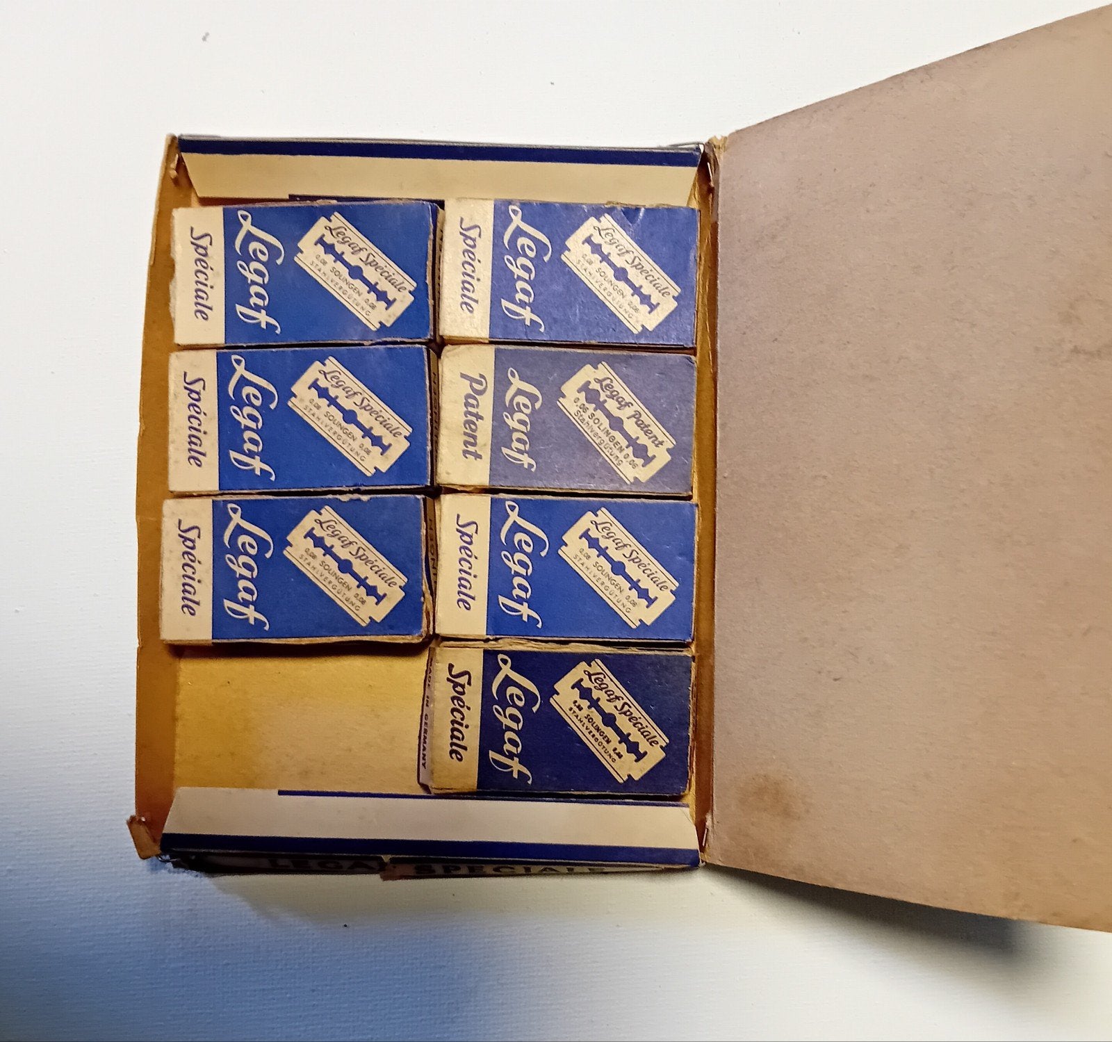 Boîte Grossiste Lames Rasoir Legaf Spéciale Solingen, Collections, Collections Autre, Enlèvement ou Envoi