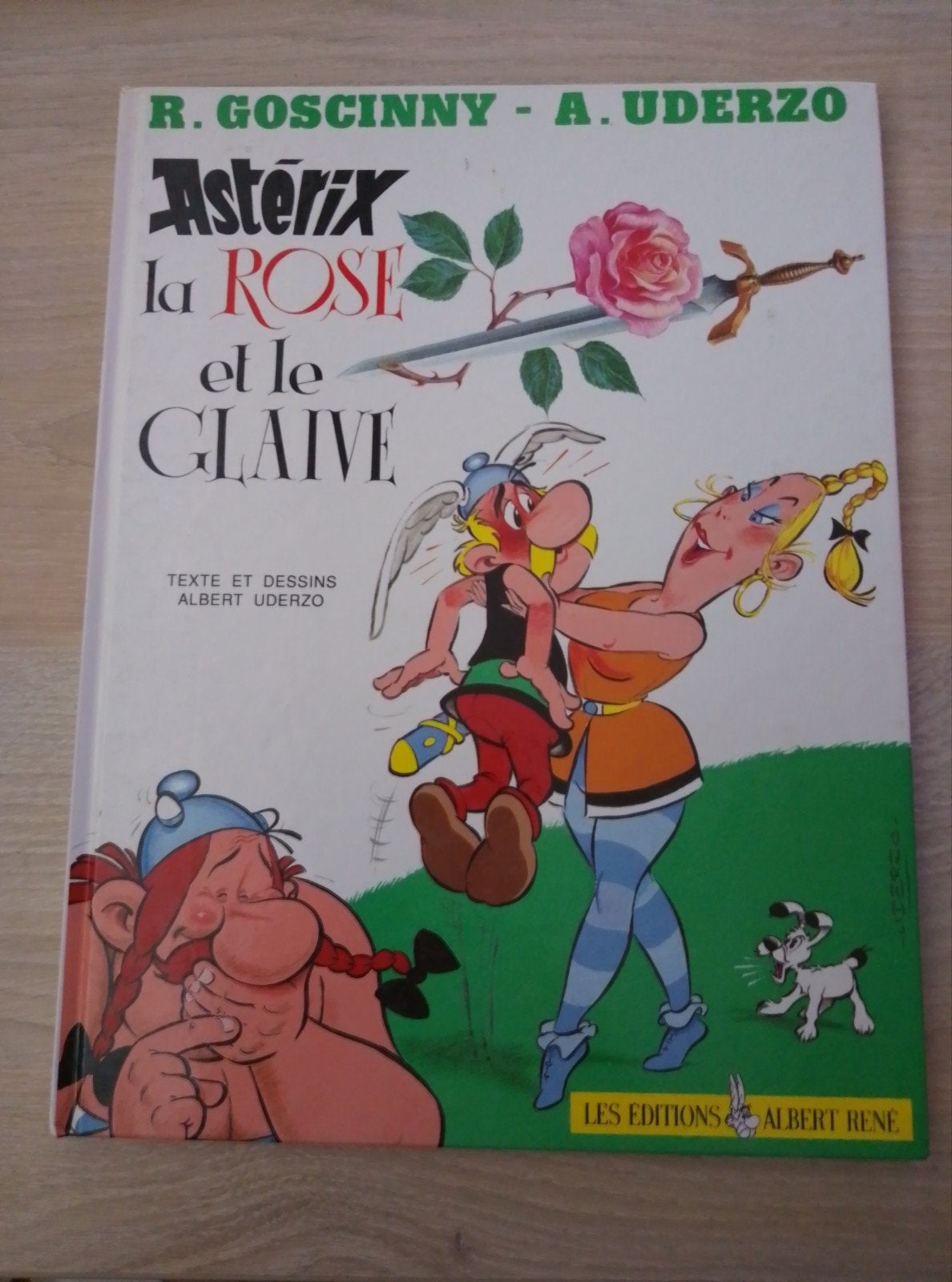 Astérix : la rose et le glaive (édition Albert René 1991), Enlèvement ou Envoi