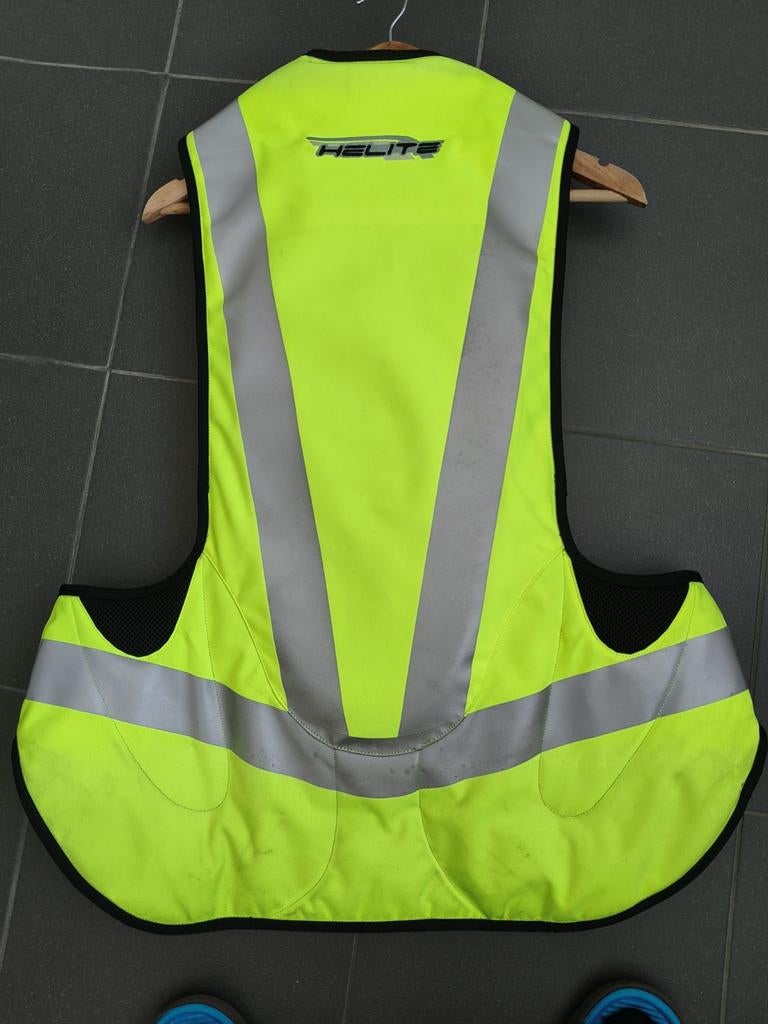 Helite airbag vest, Motoren, Ophalen