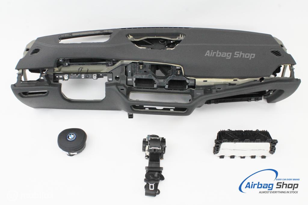 Airbag set Dashboard HUD wit stiksel BMW i4 G26 2022-..., Enlèvement ou Envoi, Utilisé
