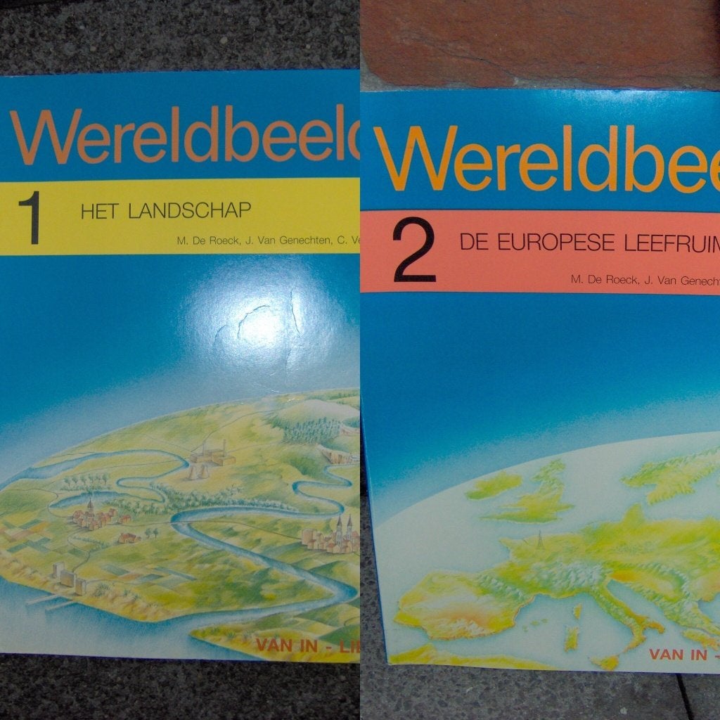 Wereldbeeld 1 en 2 - Aardrijkskunde, Livres, Enlèvement ou Envoi, Géographie