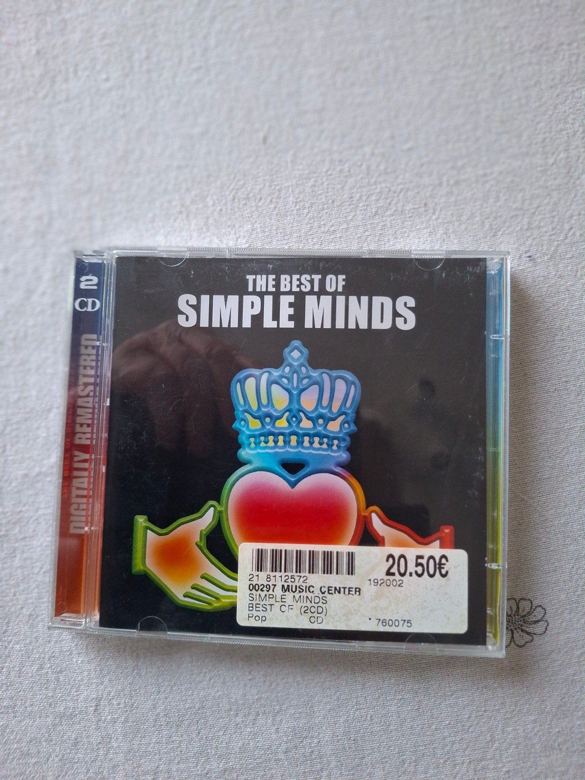 Dubbel cd simple minds best of, Ophalen of Verzenden