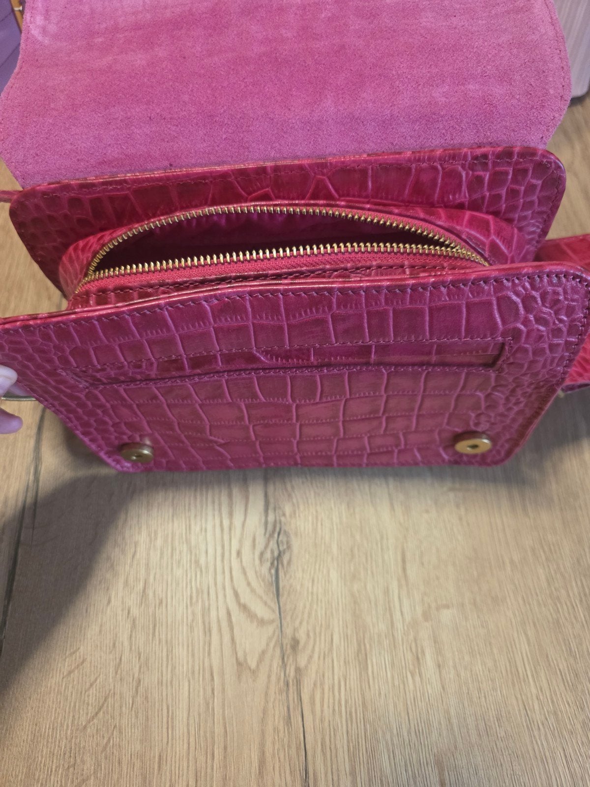 Handtas Paul Maurius, Ophalen, Nieuw, Roze, Hardcase
