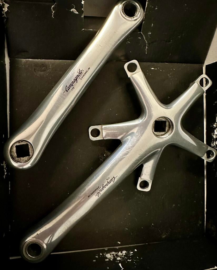 Campagnolo Chorus Crankstel 175mm - Zo goed als nieuw, Fietsen en Brommers, Ophalen of Verzenden, Zo goed als nieuw