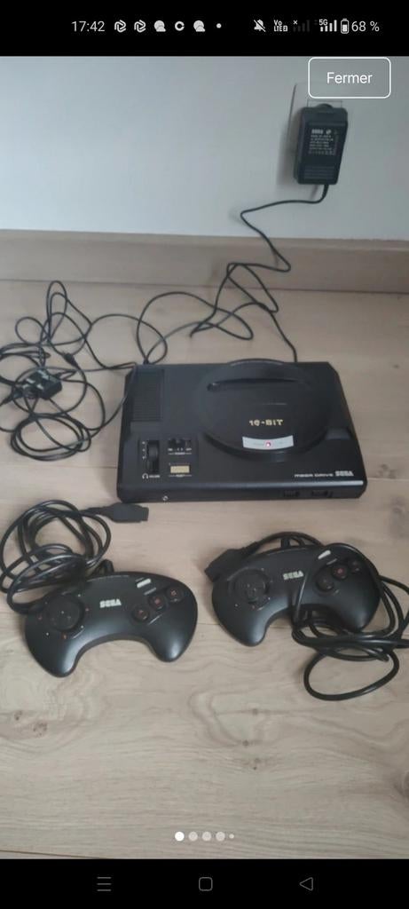 Sega Mega Drive 1 (1990) - Pack Complet - Made in Japan - Ét, Games en Spelcomputers, Spelcomputers | Sega, Ophalen of Verzenden