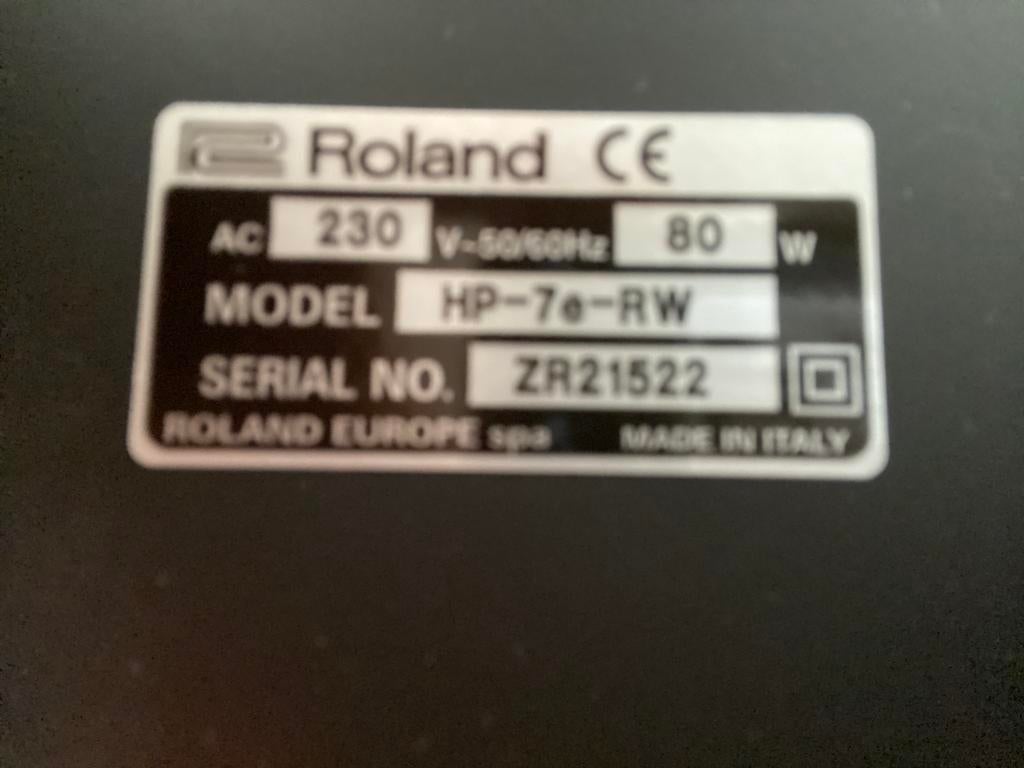 Roland HP-7e-RW te koop, Musique & Instruments, Enlèvement, Utilisé, Autres types, Digital