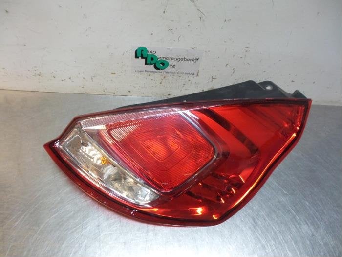 Achterlicht rechts van een Ford Fiesta (Fiesta 08-), Gebruikt, -, -, Ophalen of Verzenden